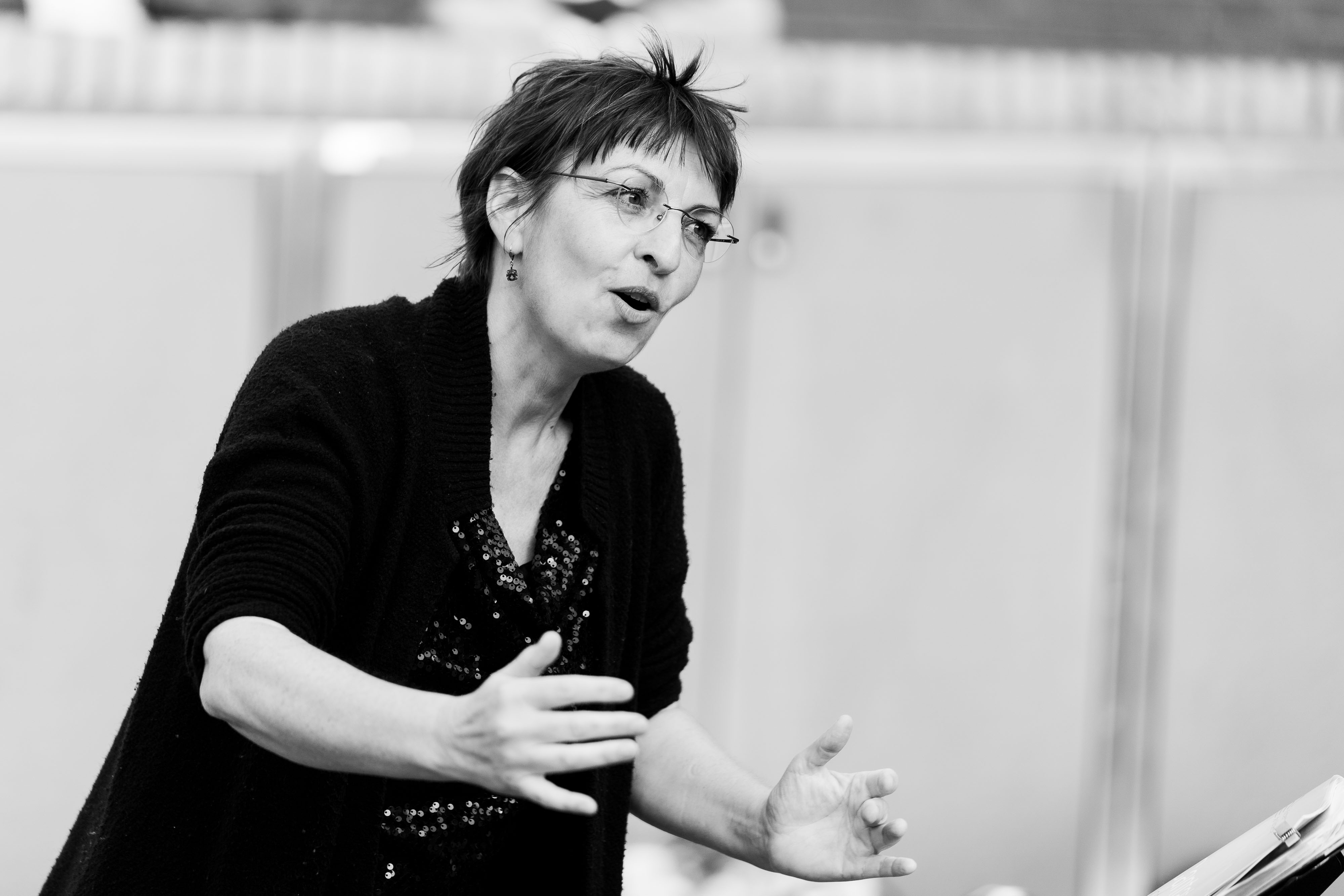 Kirsten Susanne Böhm, Gründerin und Leiterin des Kleinen Chor Husum